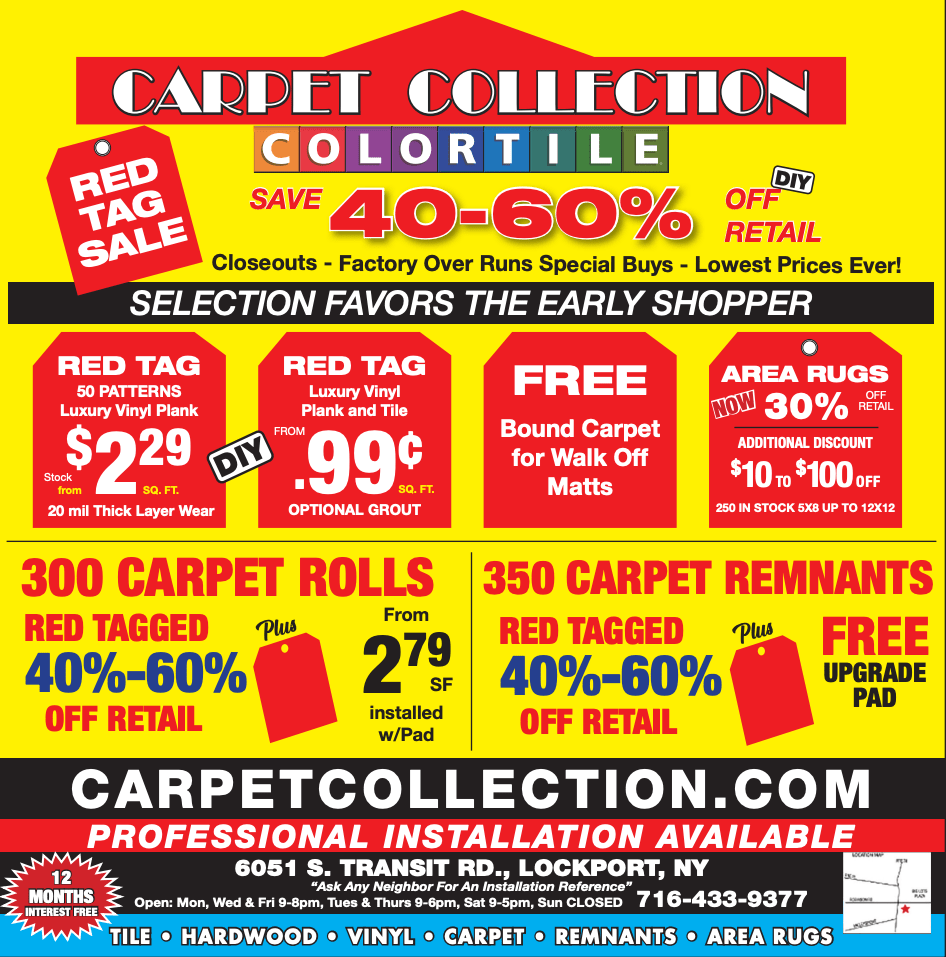 Red Tag sale 40-50% off